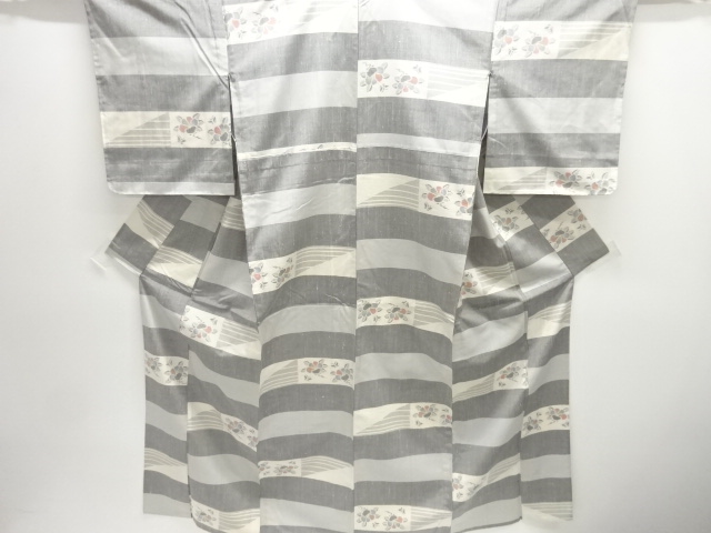 Japanese Kimono / Tsumugi Omeshi Silk